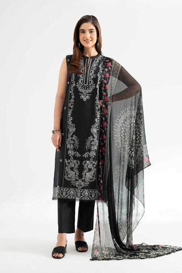Nishat Linen 3 Piece - Digital Printed Embroidered Suit - 42501990 Online Shopping